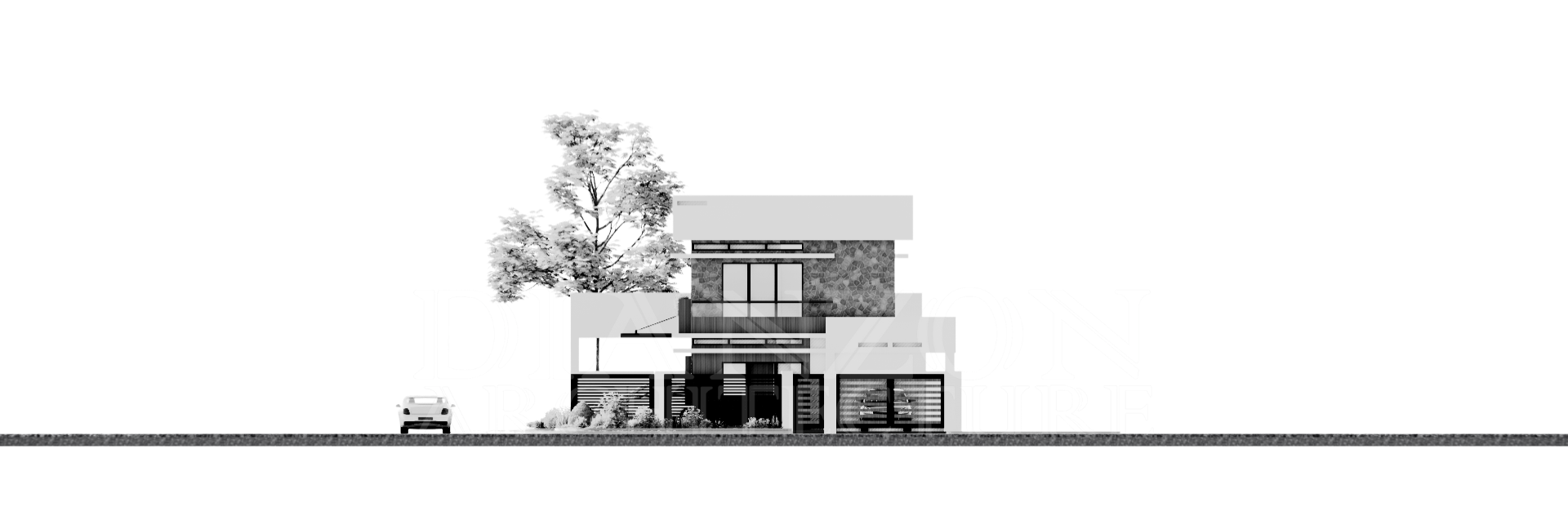 RIGHT SIDE ELEVATION