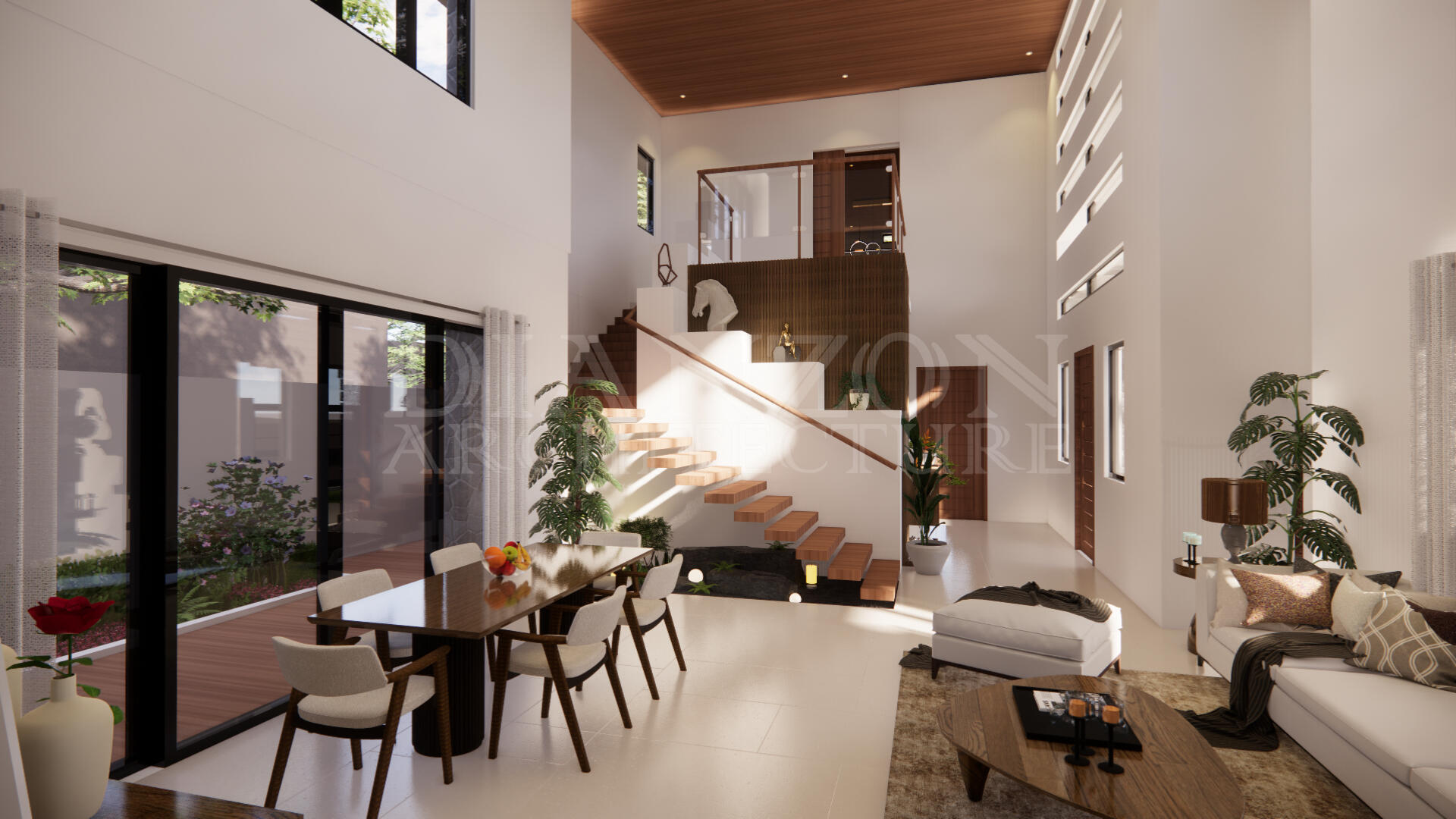 LIVING &amp; DINING AREA