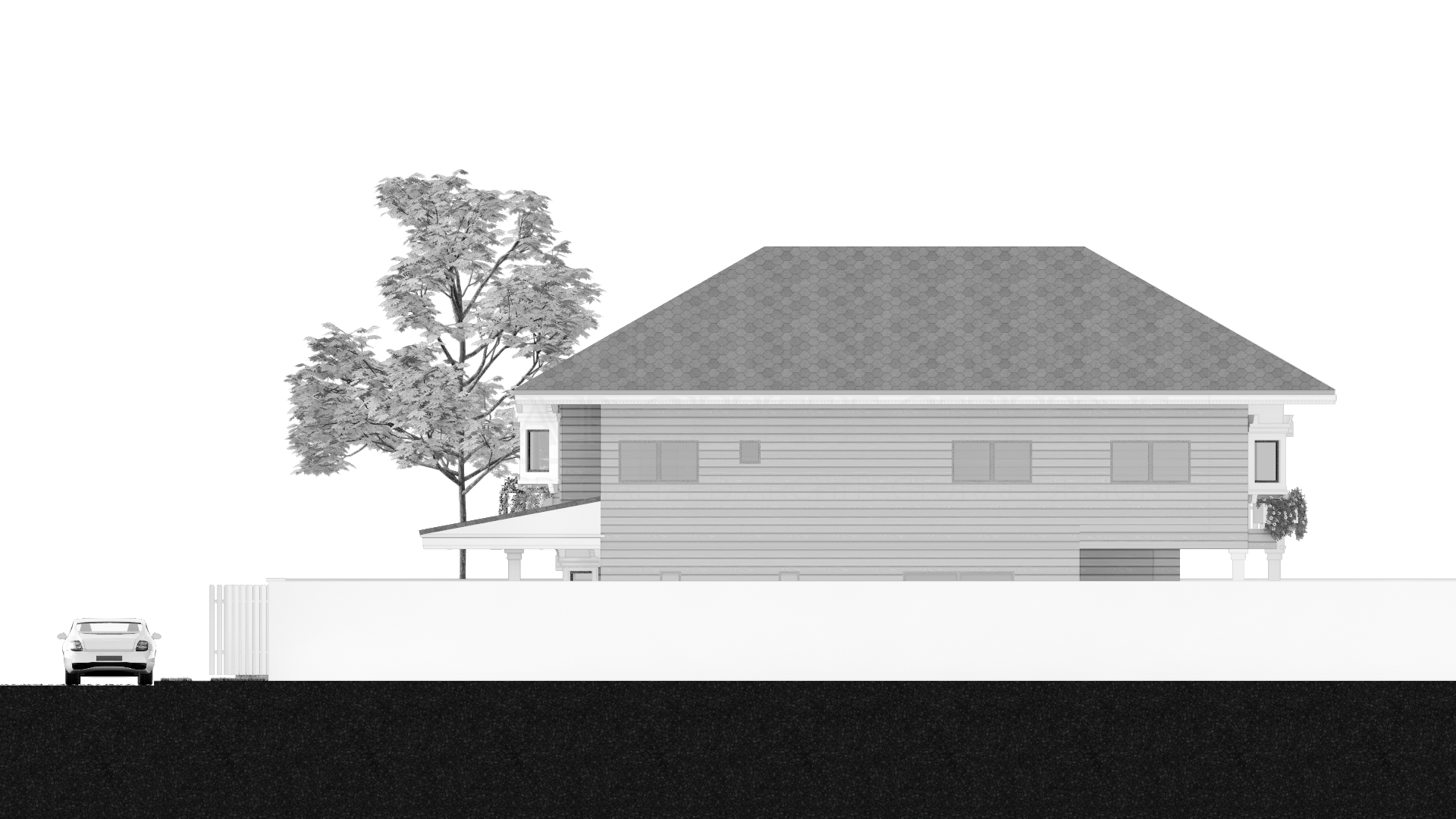 RIGHT SIDE ELEVATION