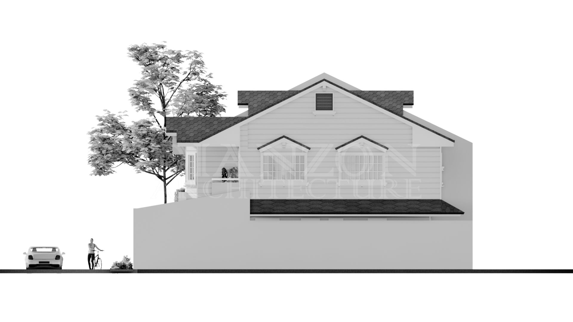 RIGHT SIDE ELEVATION