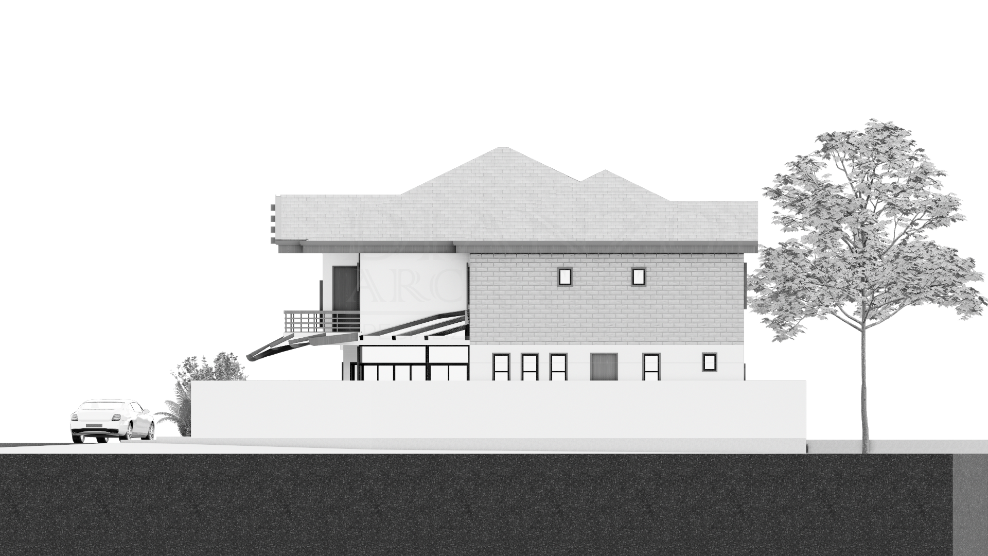 REAR ELEVATION