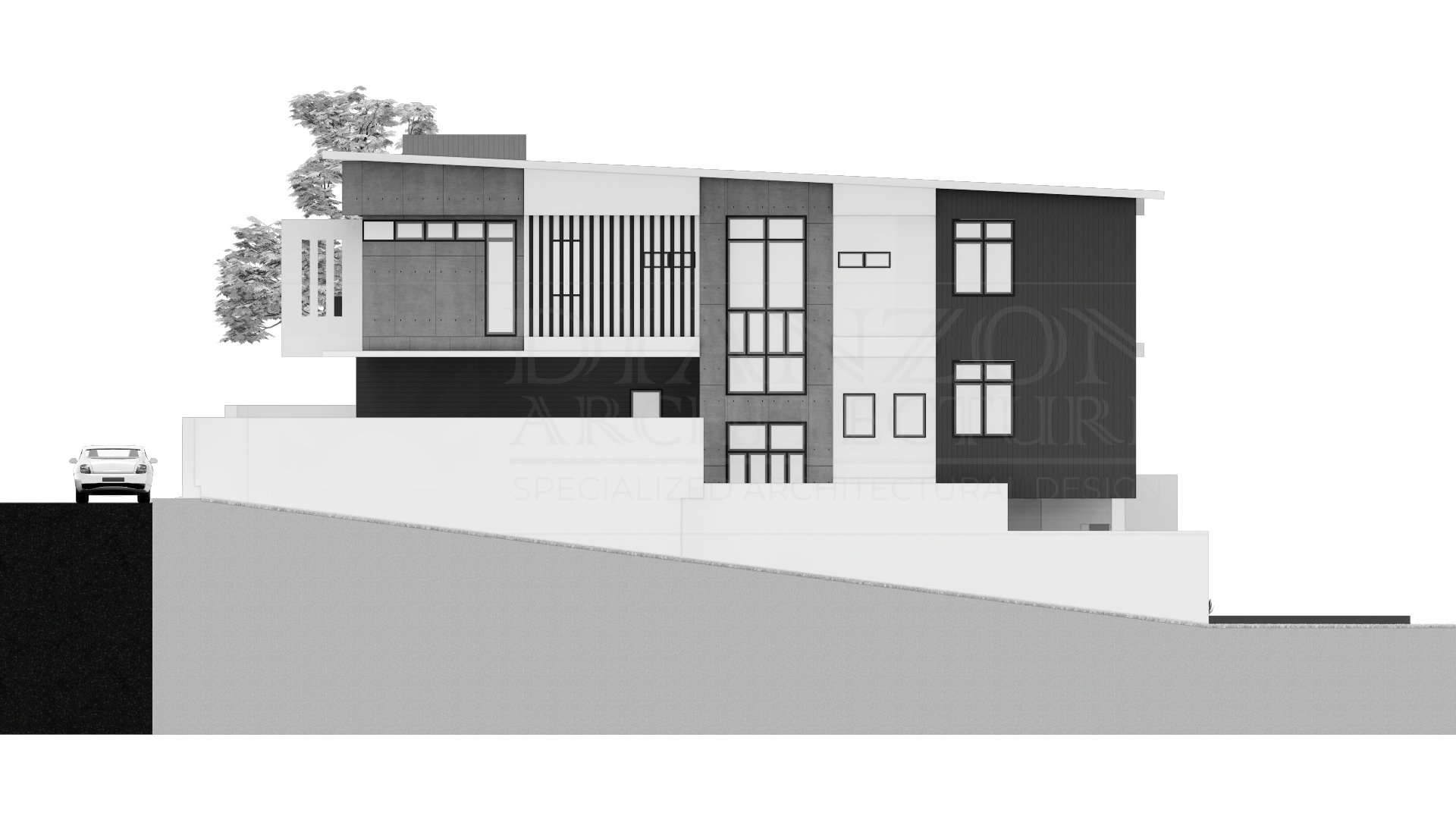 RIGHT SIDE ELEVATION