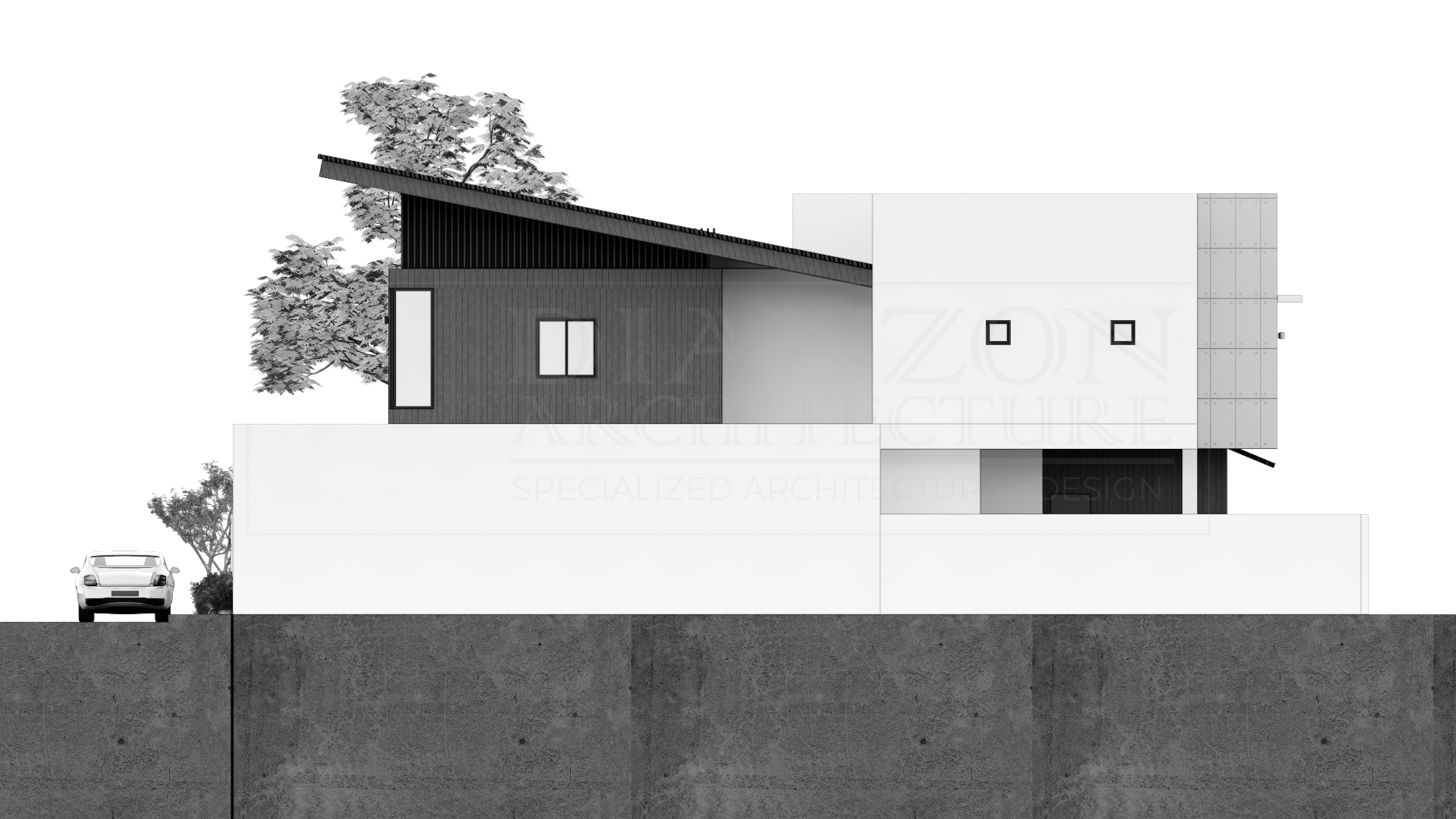 RIGHT SIDE ELEVATION