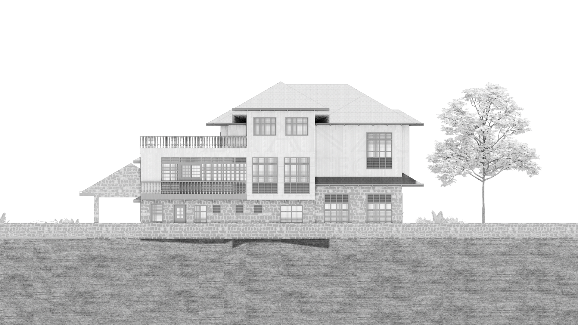 REAR ELEVATION