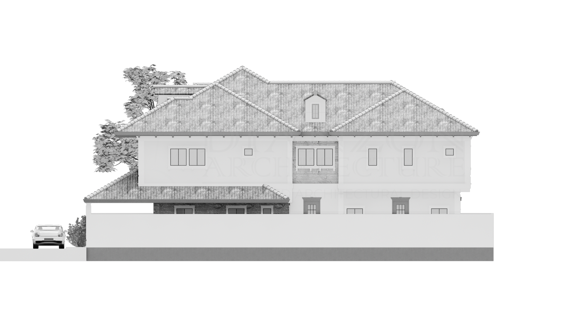 RIGHT SIDE ELEVATION