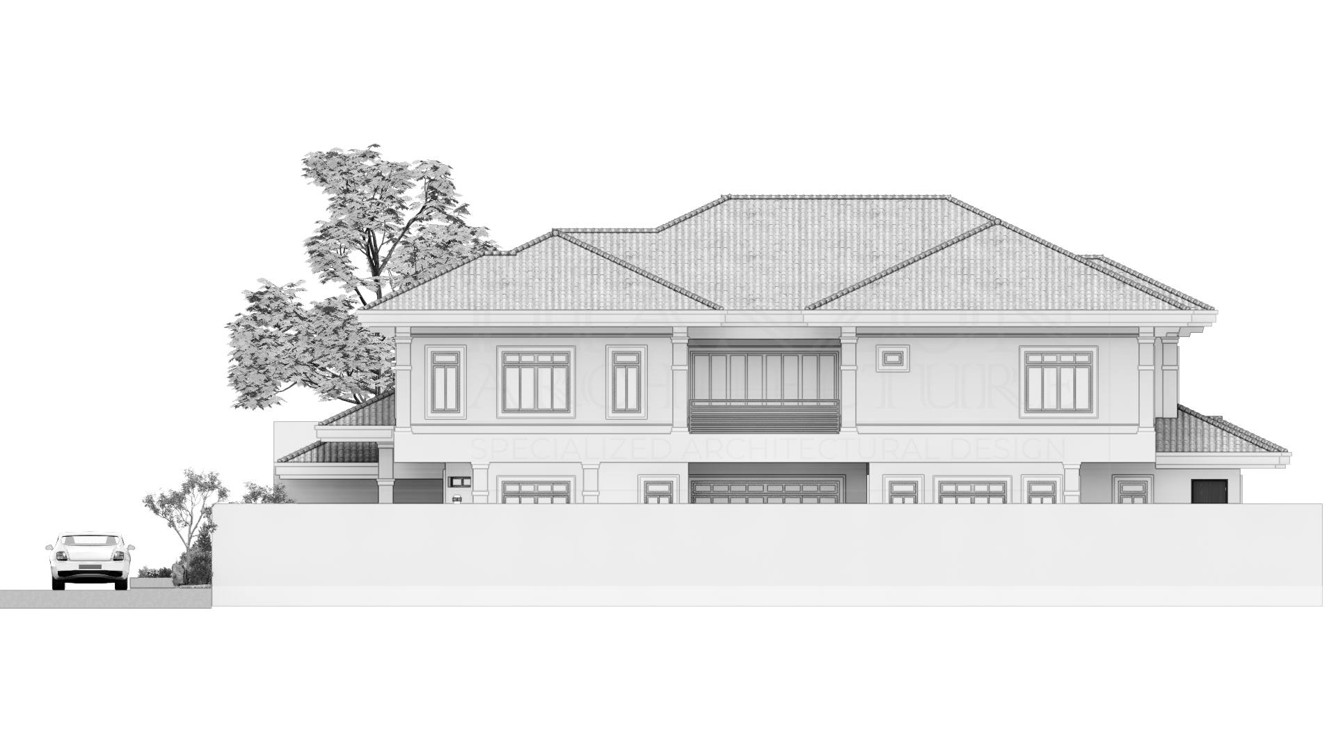 RIGHT SIDE ELEVATION